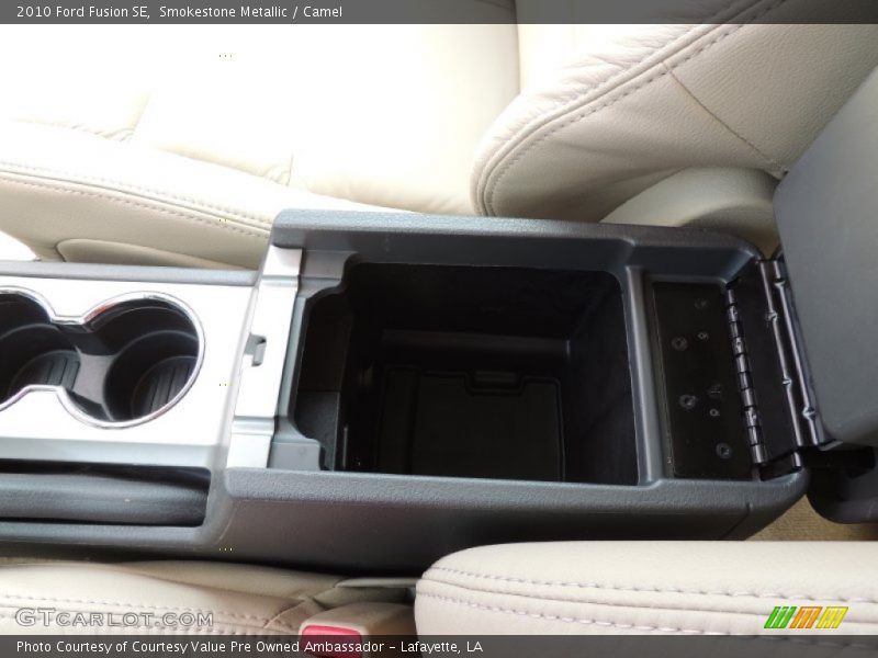 Smokestone Metallic / Camel 2010 Ford Fusion SE