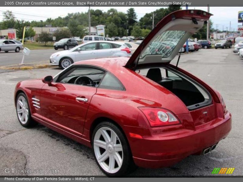 Blaze Red Crystal Pearlcoat / Dark Slate Grey/Medium Slate Grey 2005 Chrysler Crossfire Limited Coupe