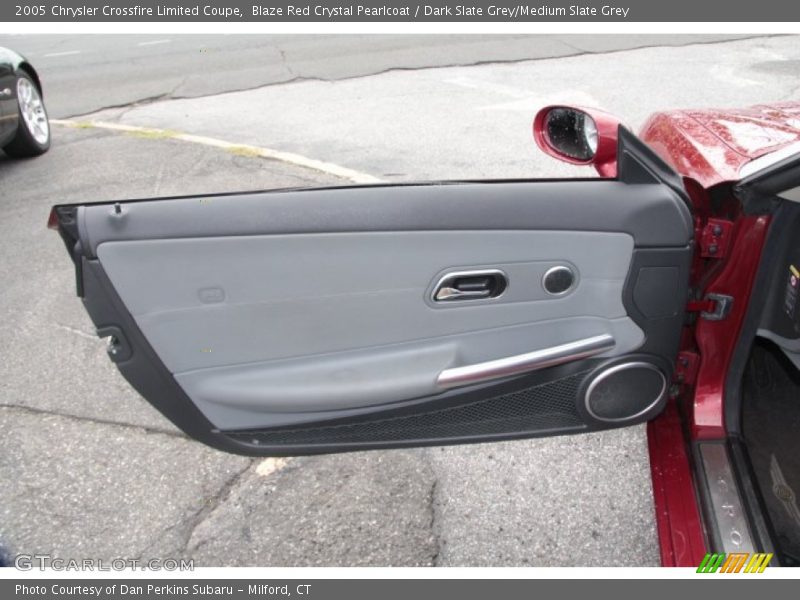 Blaze Red Crystal Pearlcoat / Dark Slate Grey/Medium Slate Grey 2005 Chrysler Crossfire Limited Coupe