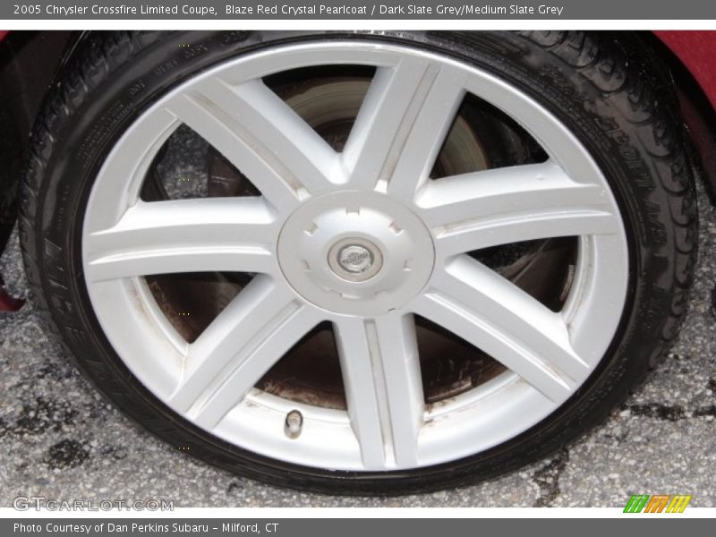 Blaze Red Crystal Pearlcoat / Dark Slate Grey/Medium Slate Grey 2005 Chrysler Crossfire Limited Coupe