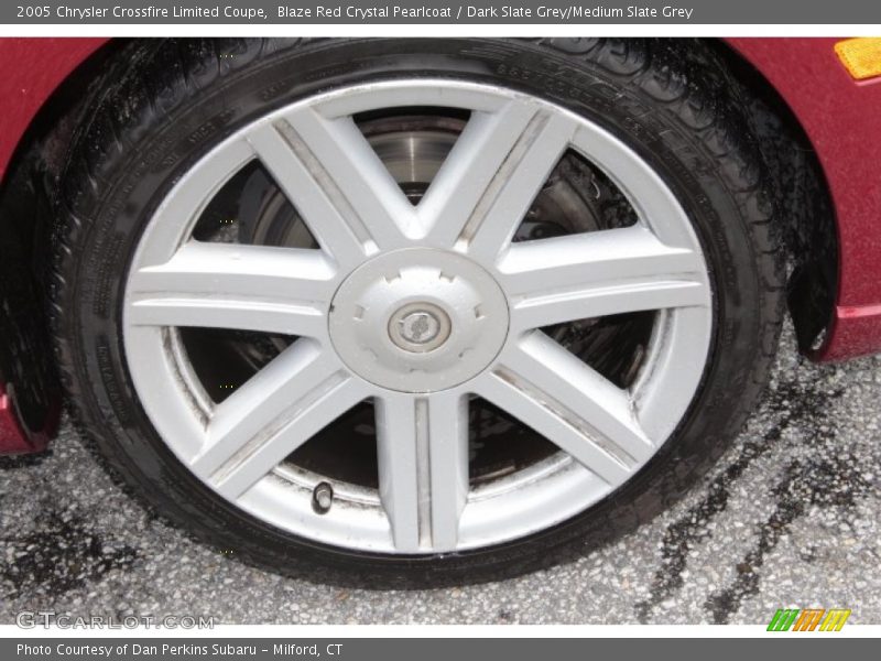 Blaze Red Crystal Pearlcoat / Dark Slate Grey/Medium Slate Grey 2005 Chrysler Crossfire Limited Coupe