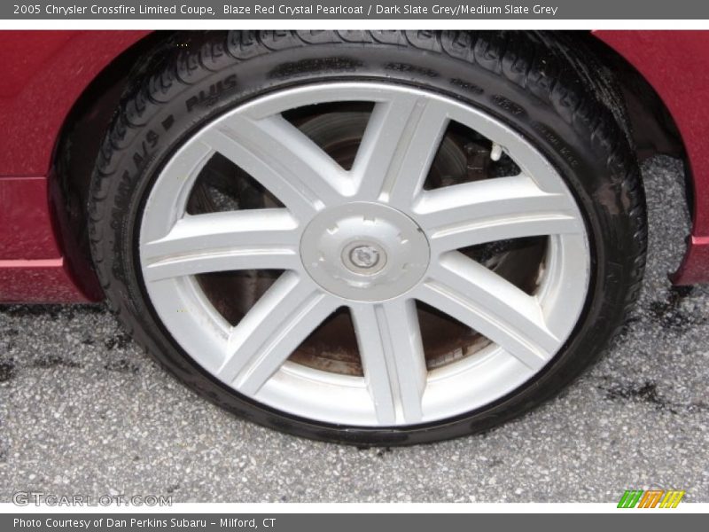Blaze Red Crystal Pearlcoat / Dark Slate Grey/Medium Slate Grey 2005 Chrysler Crossfire Limited Coupe
