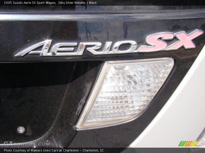 Silky Silver Metallic / Black 2005 Suzuki Aerio SX Sport Wagon