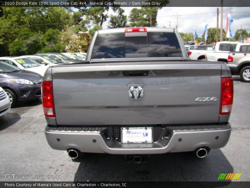 Mineral Gray Metallic / Dark Slate Gray 2010 Dodge Ram 1500 Sport Crew Cab 4x4