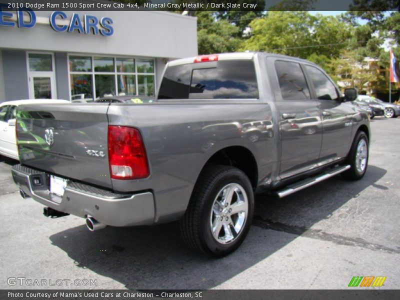 Mineral Gray Metallic / Dark Slate Gray 2010 Dodge Ram 1500 Sport Crew Cab 4x4