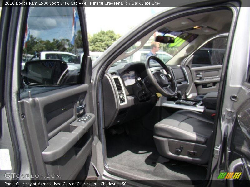 Mineral Gray Metallic / Dark Slate Gray 2010 Dodge Ram 1500 Sport Crew Cab 4x4