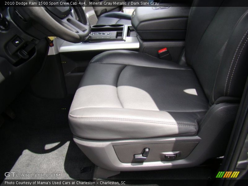 Mineral Gray Metallic / Dark Slate Gray 2010 Dodge Ram 1500 Sport Crew Cab 4x4