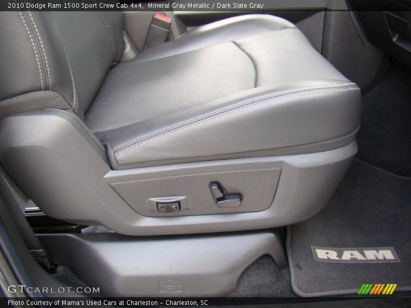 Mineral Gray Metallic / Dark Slate Gray 2010 Dodge Ram 1500 Sport Crew Cab 4x4