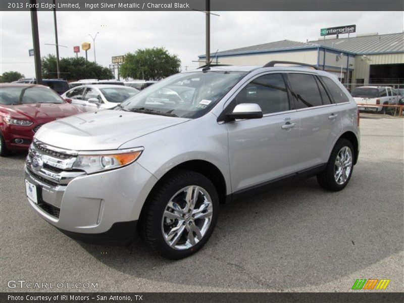 Ingot Silver Metallic / Charcoal Black 2013 Ford Edge Limited