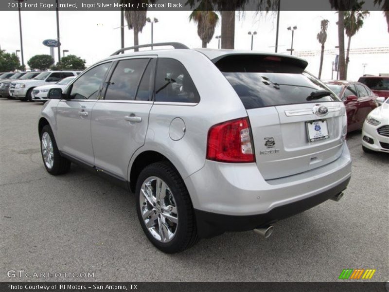 Ingot Silver Metallic / Charcoal Black 2013 Ford Edge Limited
