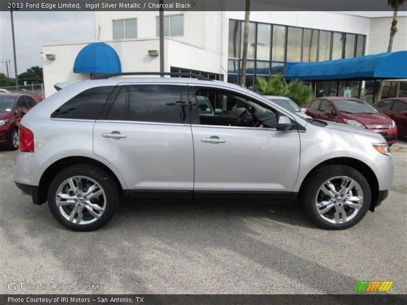 Ingot Silver Metallic / Charcoal Black 2013 Ford Edge Limited