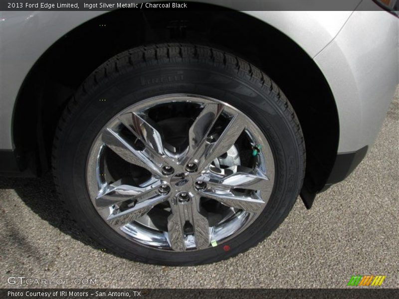 Ingot Silver Metallic / Charcoal Black 2013 Ford Edge Limited