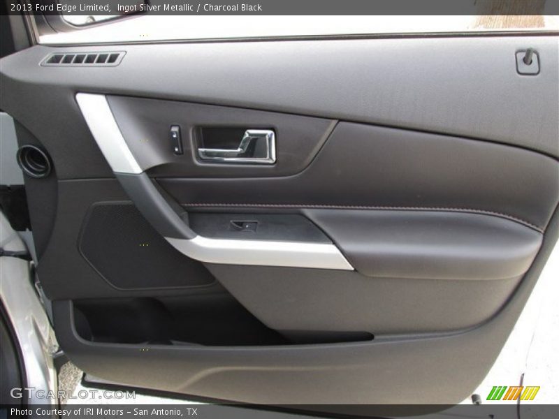 Ingot Silver Metallic / Charcoal Black 2013 Ford Edge Limited