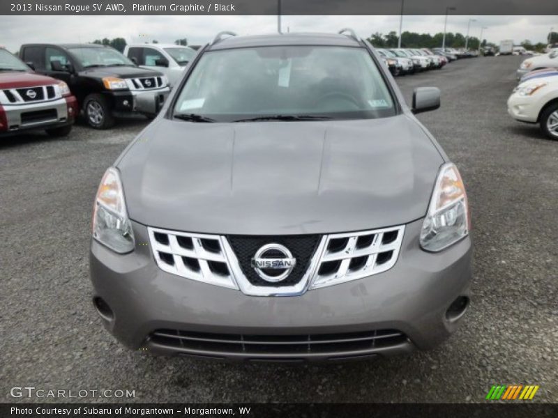 Platinum Graphite / Black 2013 Nissan Rogue SV AWD