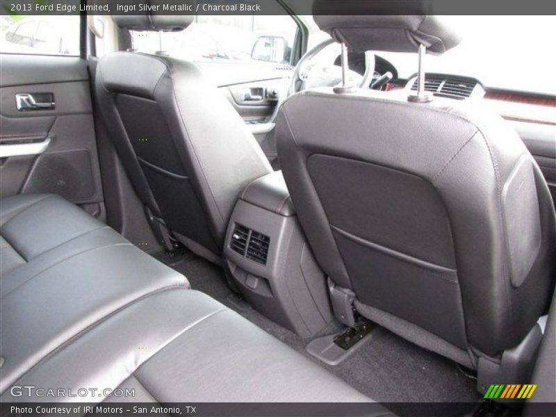 Ingot Silver Metallic / Charcoal Black 2013 Ford Edge Limited