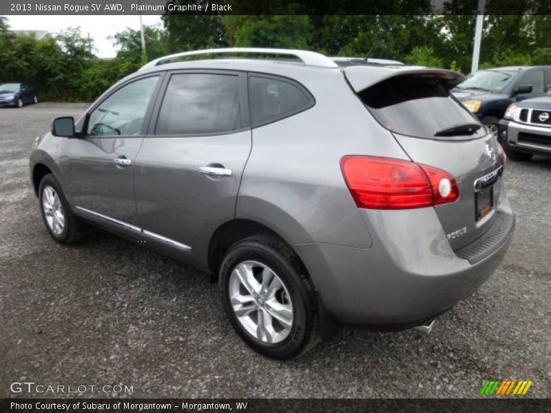 Platinum Graphite / Black 2013 Nissan Rogue SV AWD