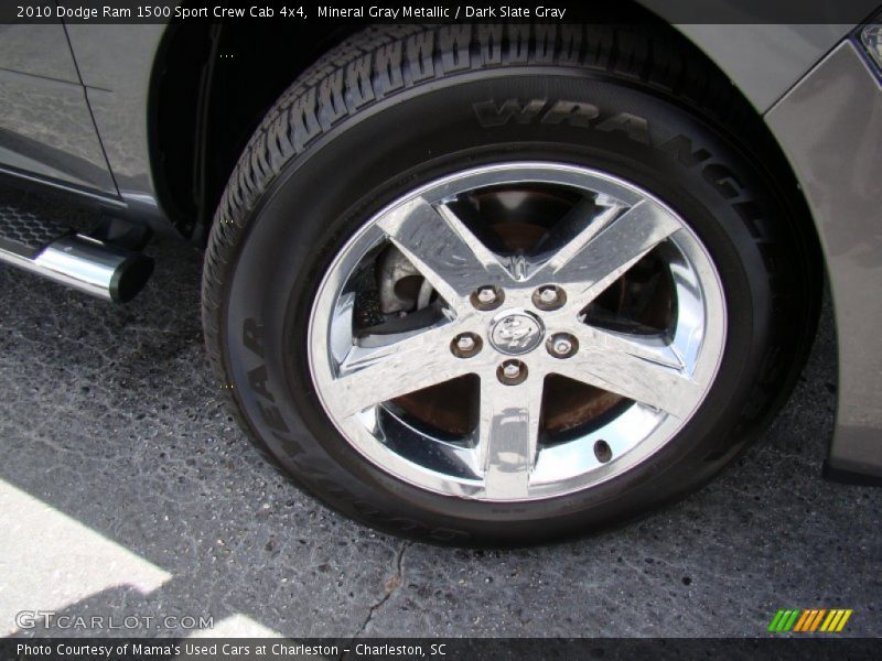 Mineral Gray Metallic / Dark Slate Gray 2010 Dodge Ram 1500 Sport Crew Cab 4x4
