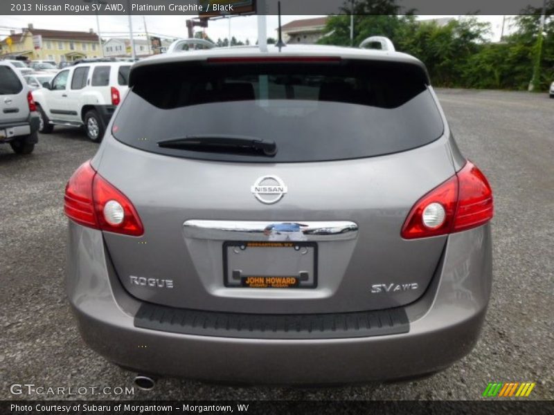 Platinum Graphite / Black 2013 Nissan Rogue SV AWD