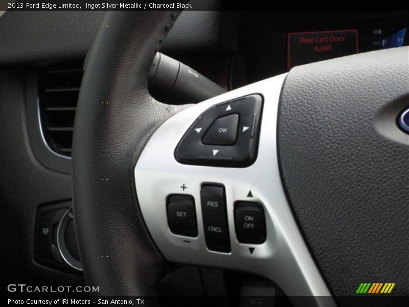 Ingot Silver Metallic / Charcoal Black 2013 Ford Edge Limited