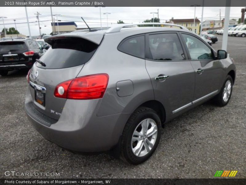 Platinum Graphite / Black 2013 Nissan Rogue SV AWD