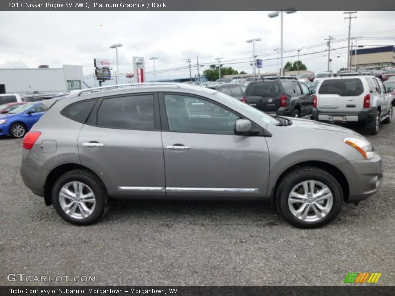 Platinum Graphite / Black 2013 Nissan Rogue SV AWD