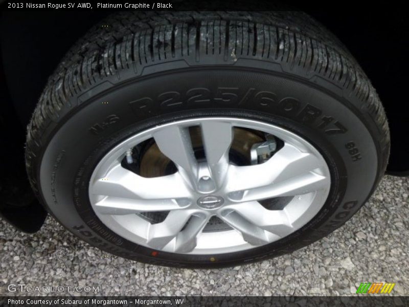 Platinum Graphite / Black 2013 Nissan Rogue SV AWD
