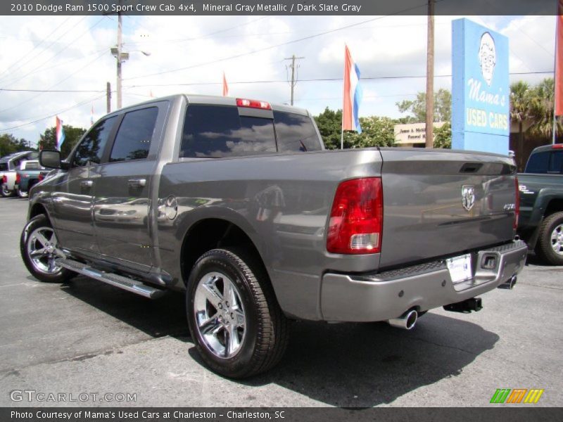 Mineral Gray Metallic / Dark Slate Gray 2010 Dodge Ram 1500 Sport Crew Cab 4x4