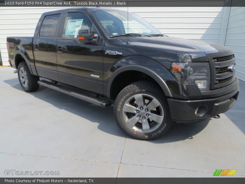 Tuxedo Black Metallic / Black 2013 Ford F150 FX4 SuperCrew 4x4