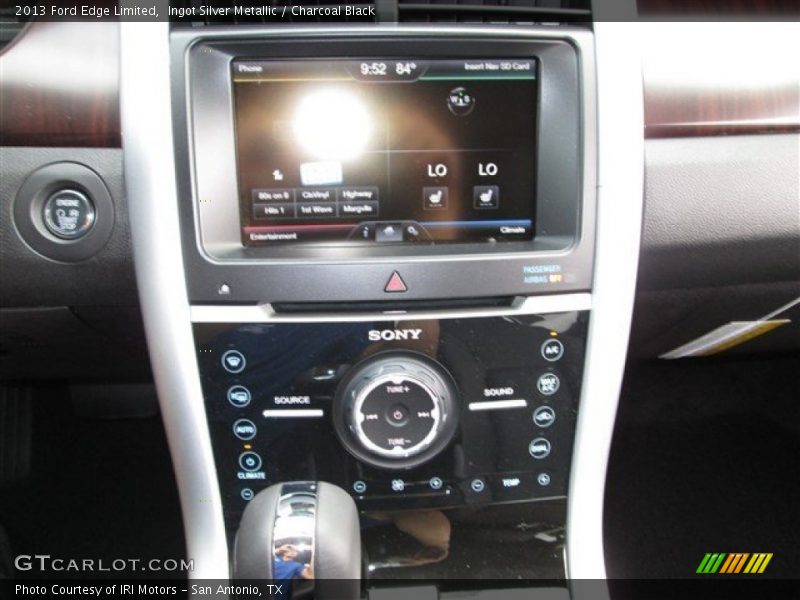 Ingot Silver Metallic / Charcoal Black 2013 Ford Edge Limited