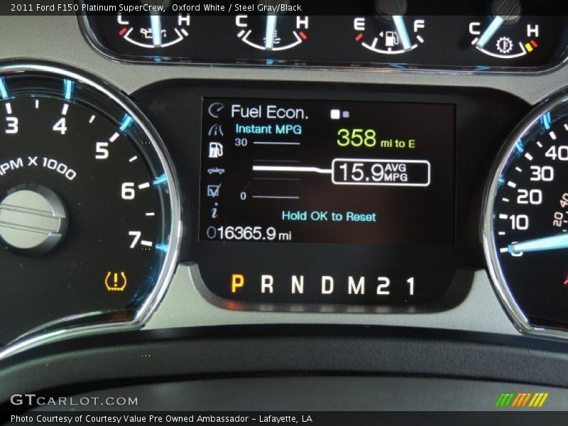 Oxford White / Steel Gray/Black 2011 Ford F150 Platinum SuperCrew