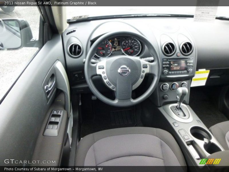 Platinum Graphite / Black 2013 Nissan Rogue SV AWD