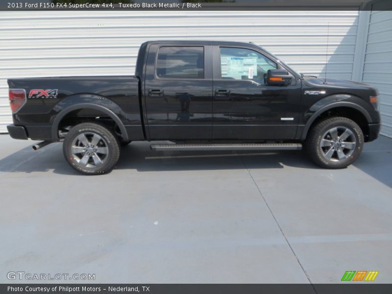 Tuxedo Black Metallic / Black 2013 Ford F150 FX4 SuperCrew 4x4