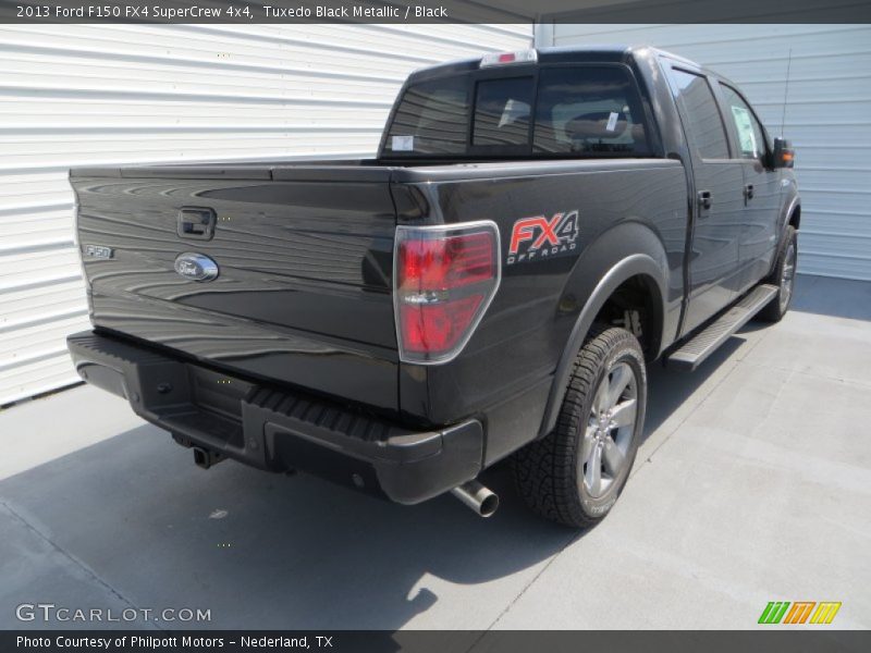 Tuxedo Black Metallic / Black 2013 Ford F150 FX4 SuperCrew 4x4
