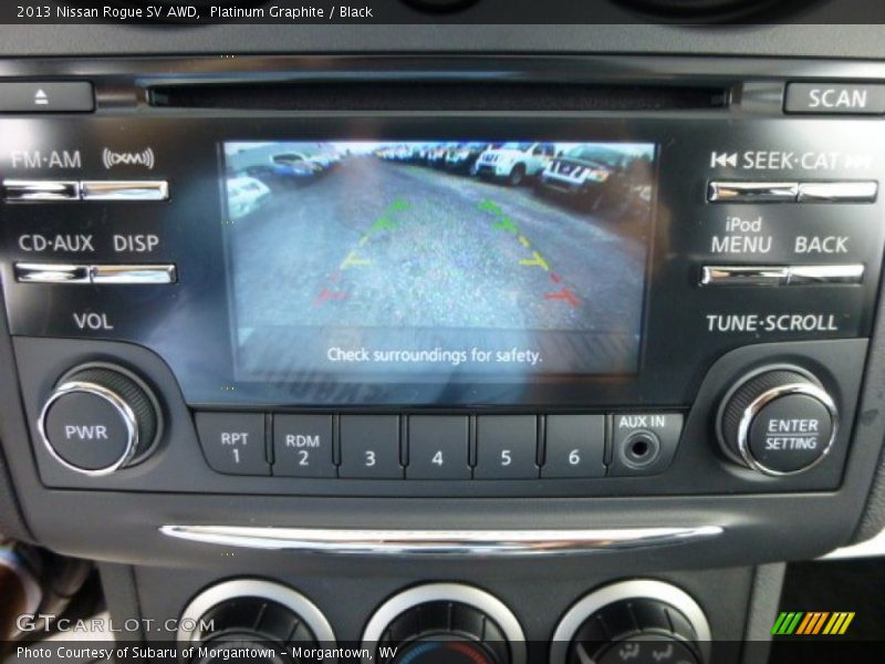 Platinum Graphite / Black 2013 Nissan Rogue SV AWD