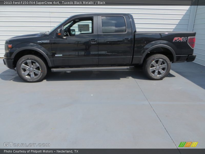 Tuxedo Black Metallic / Black 2013 Ford F150 FX4 SuperCrew 4x4