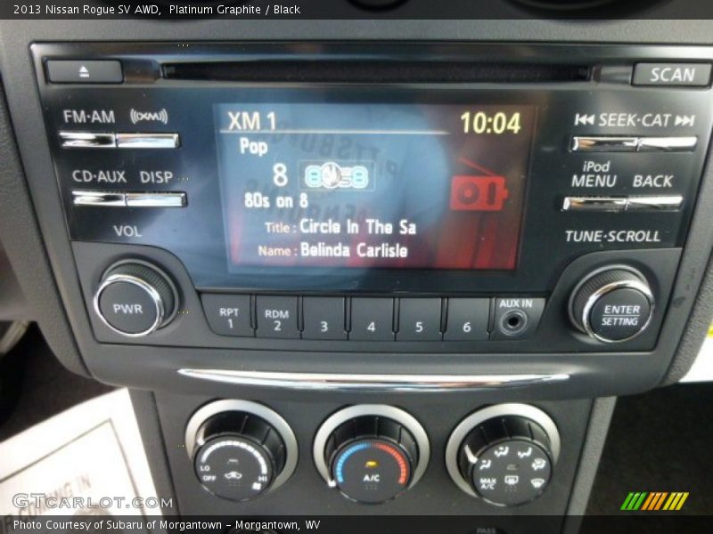 Platinum Graphite / Black 2013 Nissan Rogue SV AWD