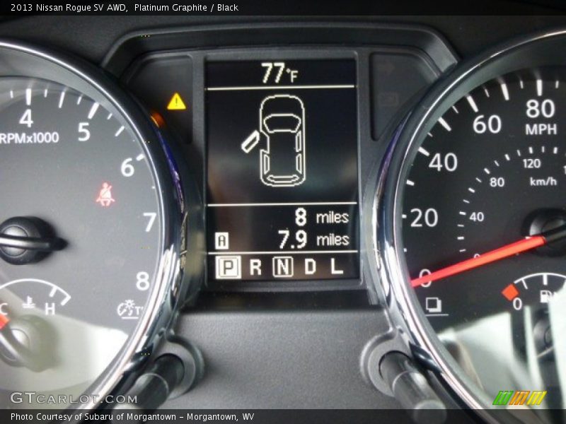 Platinum Graphite / Black 2013 Nissan Rogue SV AWD