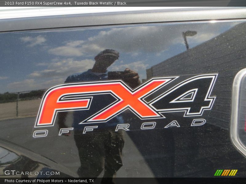 Tuxedo Black Metallic / Black 2013 Ford F150 FX4 SuperCrew 4x4