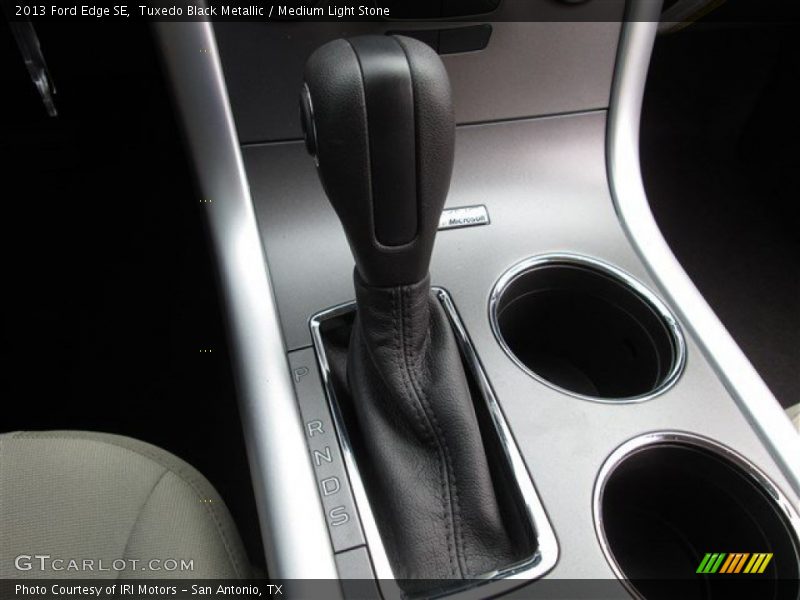 Tuxedo Black Metallic / Medium Light Stone 2013 Ford Edge SE