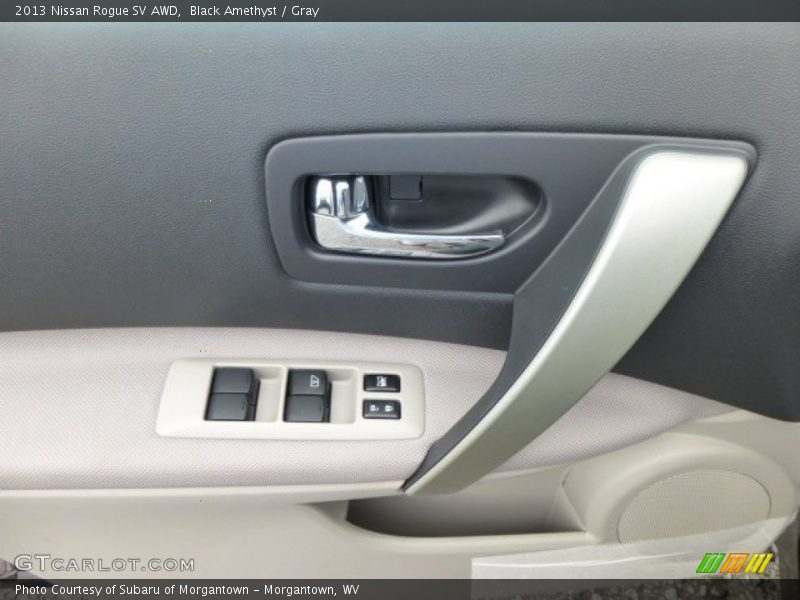 Black Amethyst / Gray 2013 Nissan Rogue SV AWD