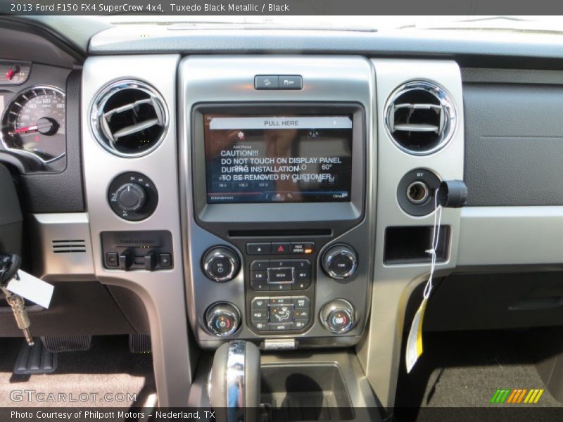 Tuxedo Black Metallic / Black 2013 Ford F150 FX4 SuperCrew 4x4