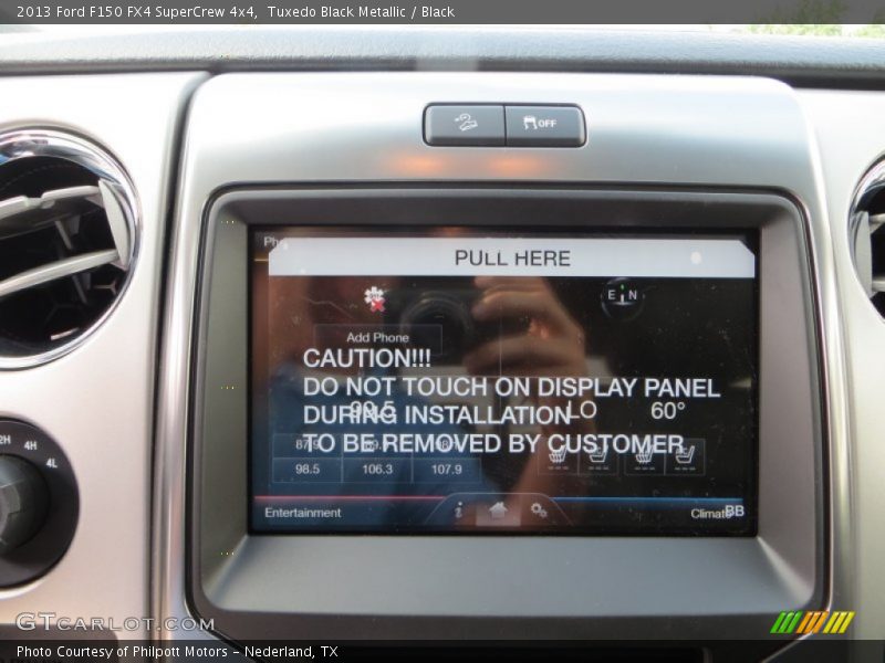 Tuxedo Black Metallic / Black 2013 Ford F150 FX4 SuperCrew 4x4