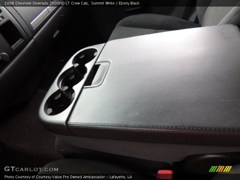 Summit White / Ebony Black 2008 Chevrolet Silverado 2500HD LT Crew Cab