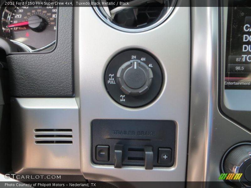 Tuxedo Black Metallic / Black 2013 Ford F150 FX4 SuperCrew 4x4