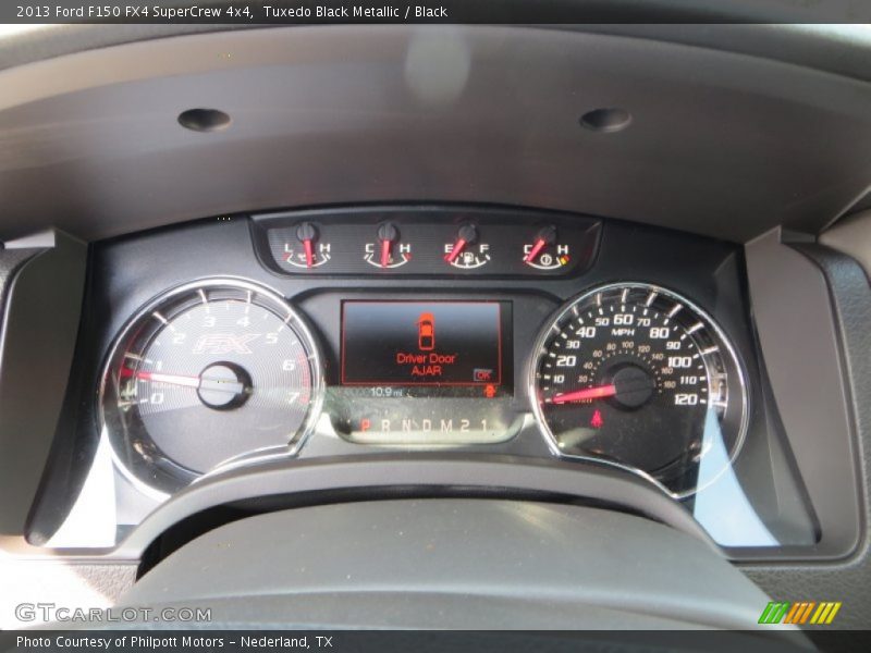 Tuxedo Black Metallic / Black 2013 Ford F150 FX4 SuperCrew 4x4
