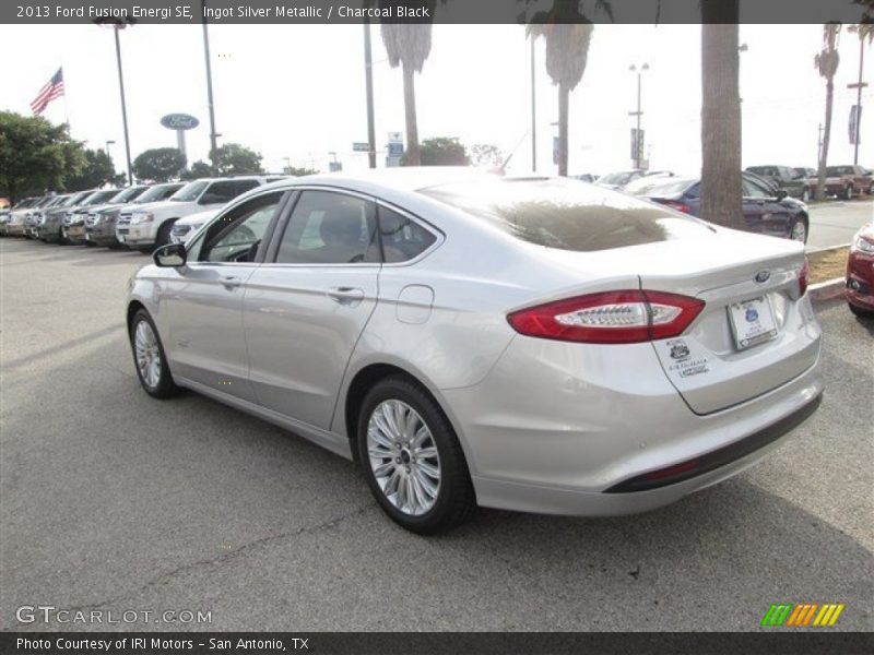 Ingot Silver Metallic / Charcoal Black 2013 Ford Fusion Energi SE