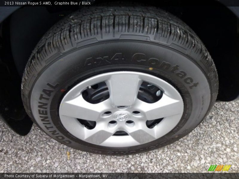 Graphite Blue / Black 2013 Nissan Rogue S AWD