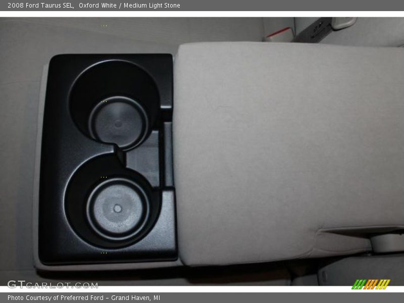 Oxford White / Medium Light Stone 2008 Ford Taurus SEL