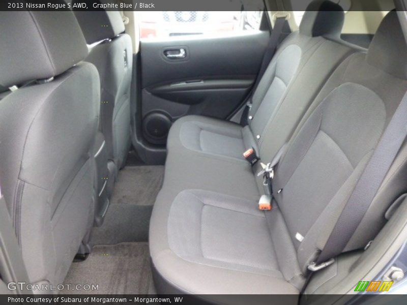 Graphite Blue / Black 2013 Nissan Rogue S AWD
