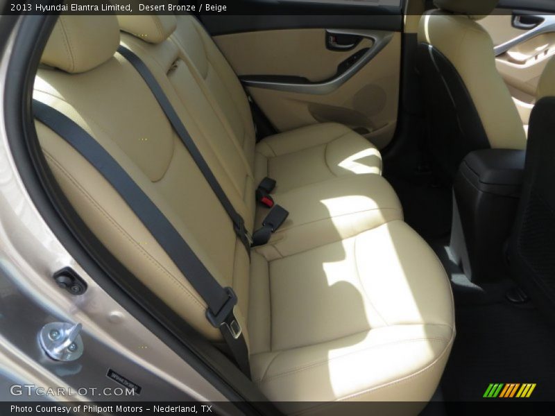 Desert Bronze / Beige 2013 Hyundai Elantra Limited
